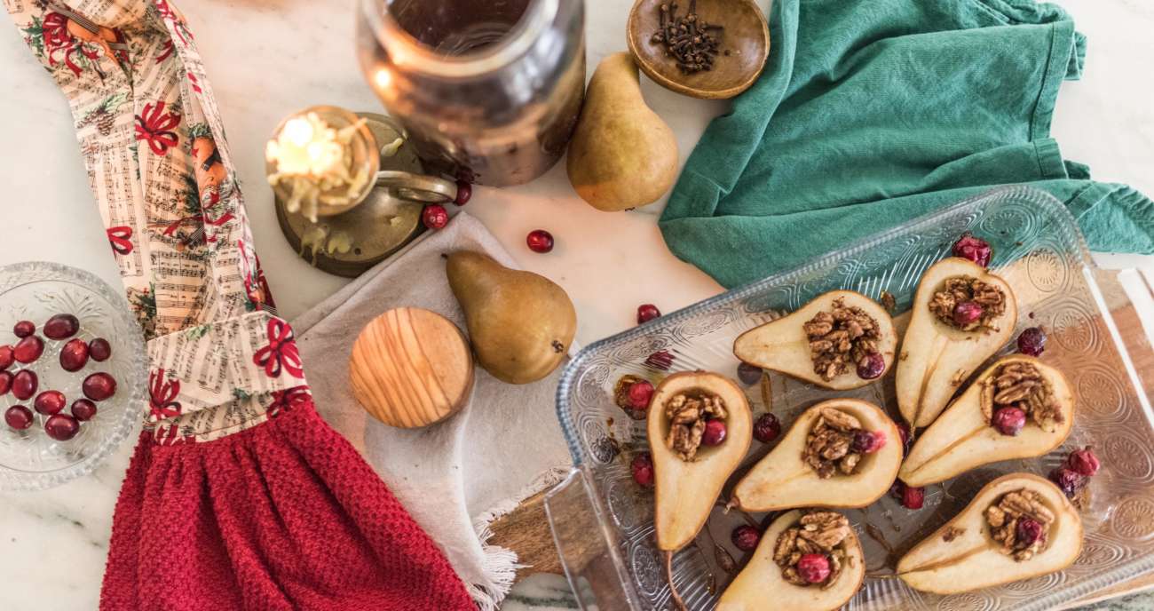 Baked Bosc Pears Superfresh Growers