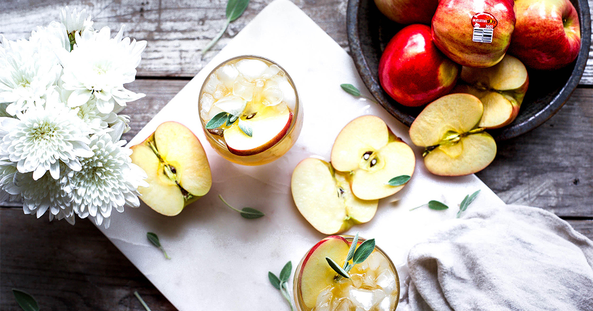 Sage and Apple Bourbon Mule - Superfresh Growers