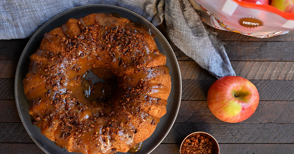 Autumn Glory Caramel Bundt Cake - Superfresh Growers