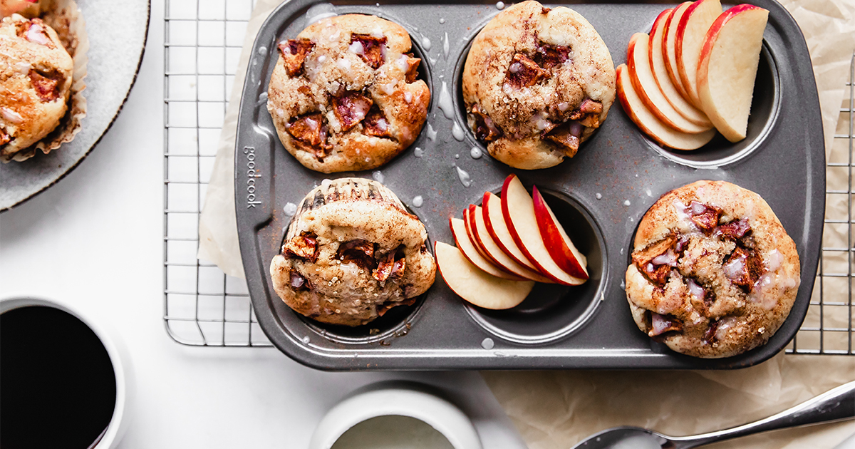 Apple Fritter Muffins - Superfresh Growers