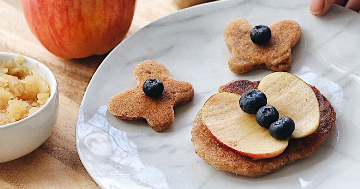 Vegan Applesauce Pancakes - Superfresh Growers