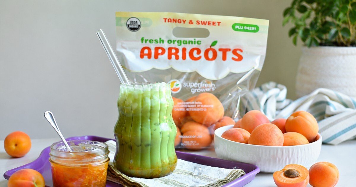 Homemade Apricot Matcha Latte
				-
						Superfresh Growers
