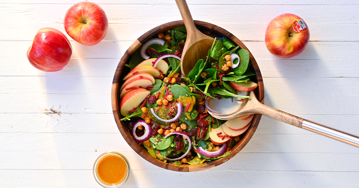Autumn Glory Spinach Salad - Superfresh Growers