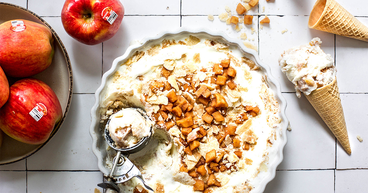 Autumn Glory Pie Ice Cream - Superfresh Growers