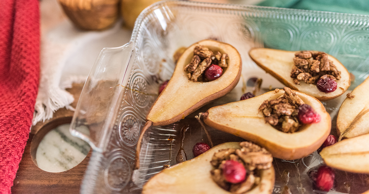 Baked Bosc Pears Superfresh Growers
