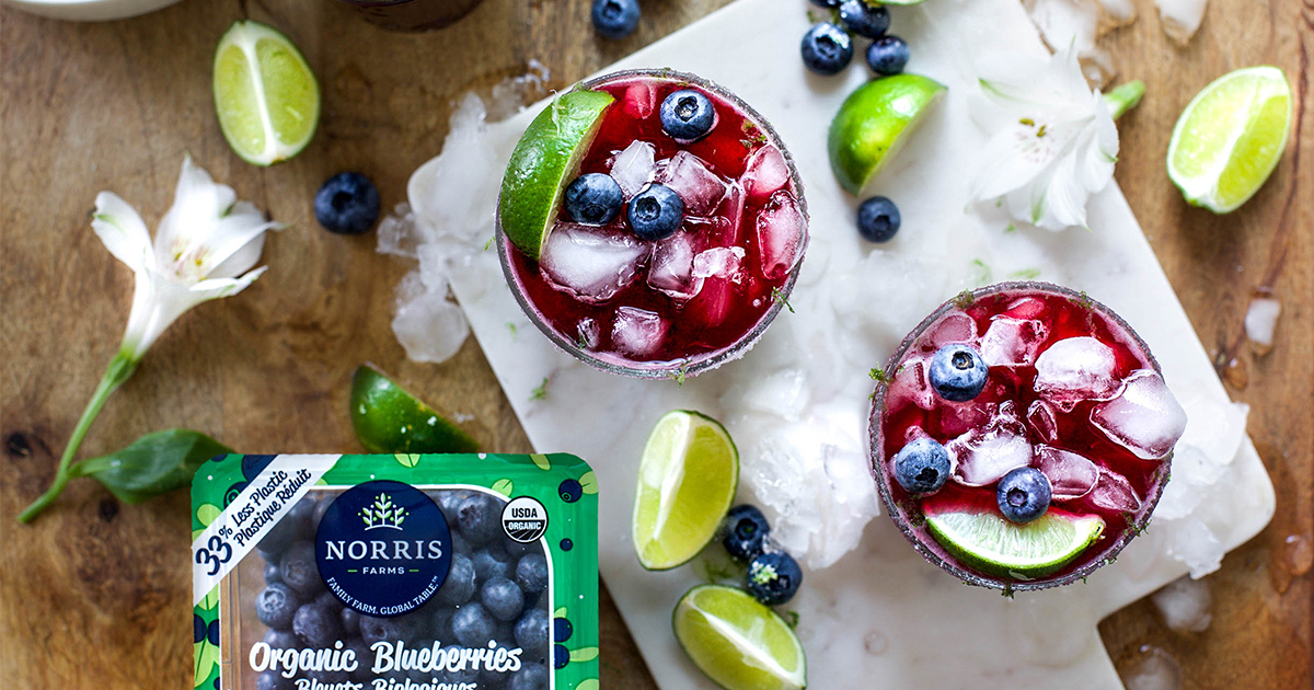 Roasted Blueberry Margarita - Superfresh Growers