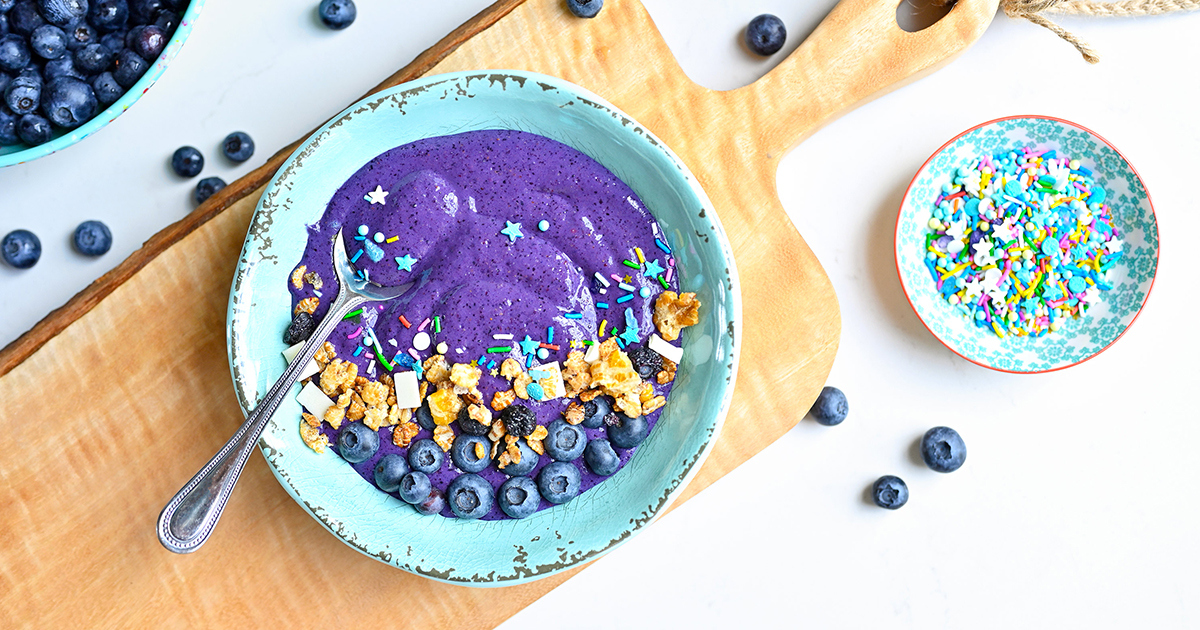 Blueberry Smoothie Bowl - Superfresh Growers