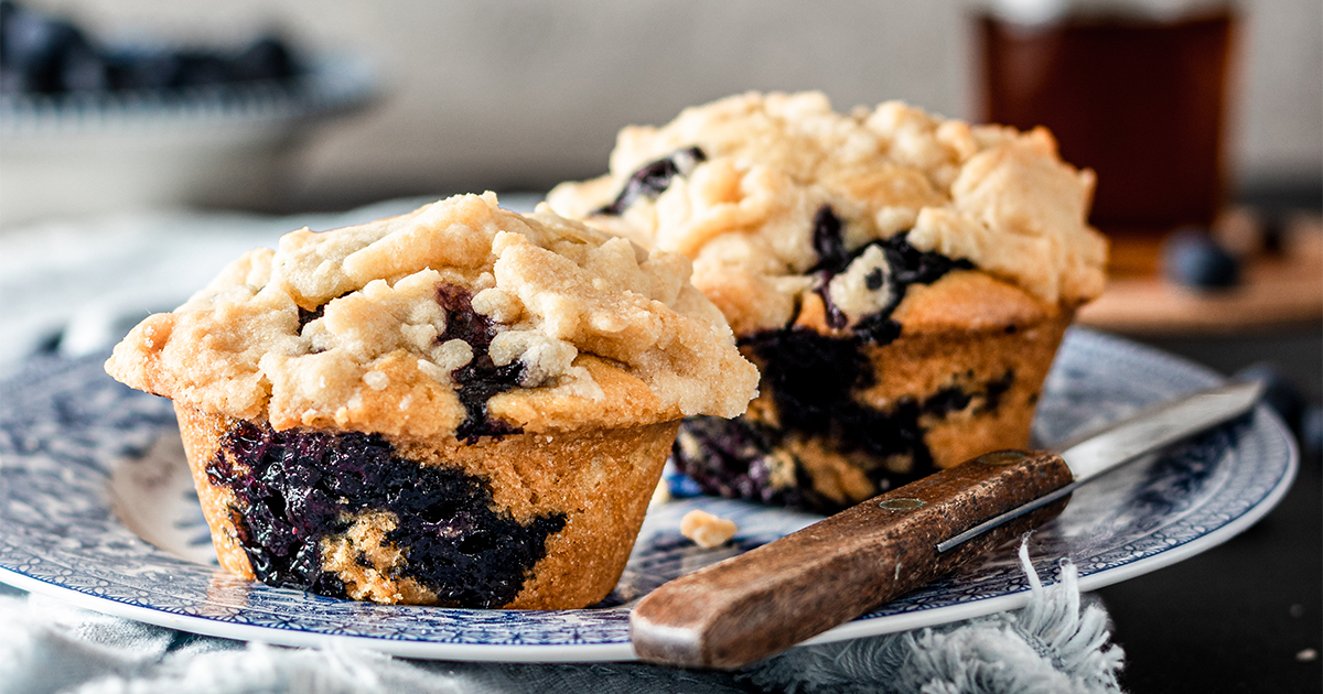 Maple Blueberry Streusel Muffins - Superfresh Growers