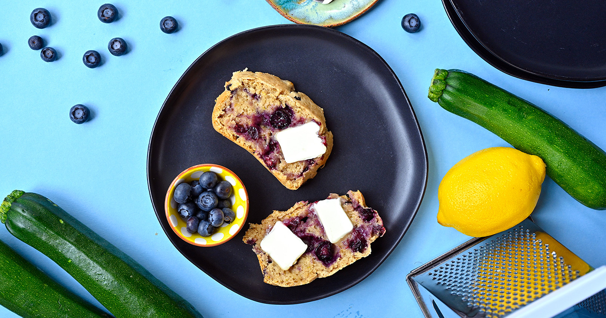 Blueberry Zucchini Bread - Superfresh Growers