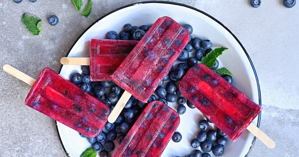 Blueberry Sangria Popsicles - Superfresh Growers