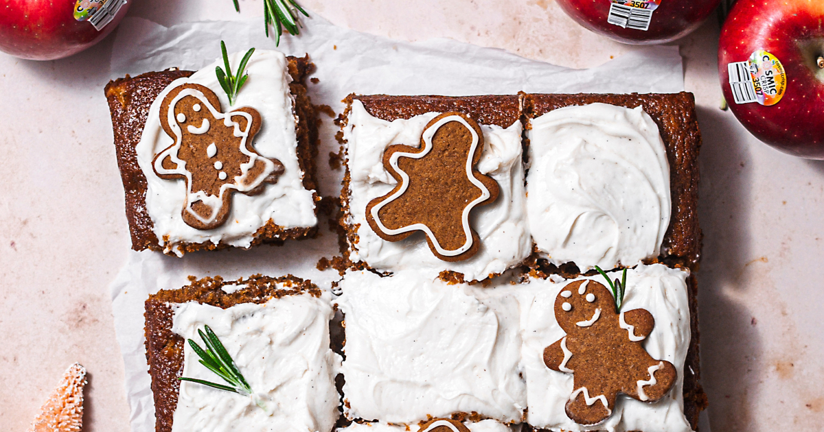 Apple Gingerbread Snack Cake - Superfresh Growers
