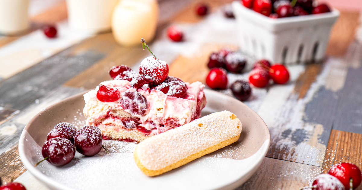 Cherry Mascarpone Tiramisu - Superfresh Growers