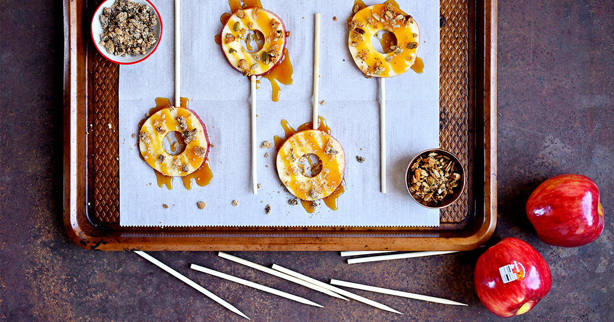 Autumn Glory Caramel Apple Pops - Superfresh Growers