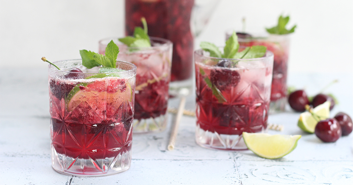 Cherry Mojito Mocktail
				-
						Superfresh Growers
