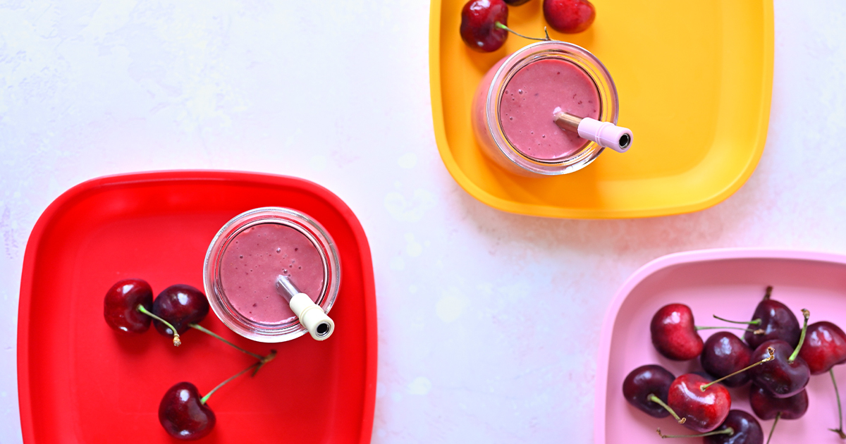 Cherry Peach Smoothie - Superfresh Growers