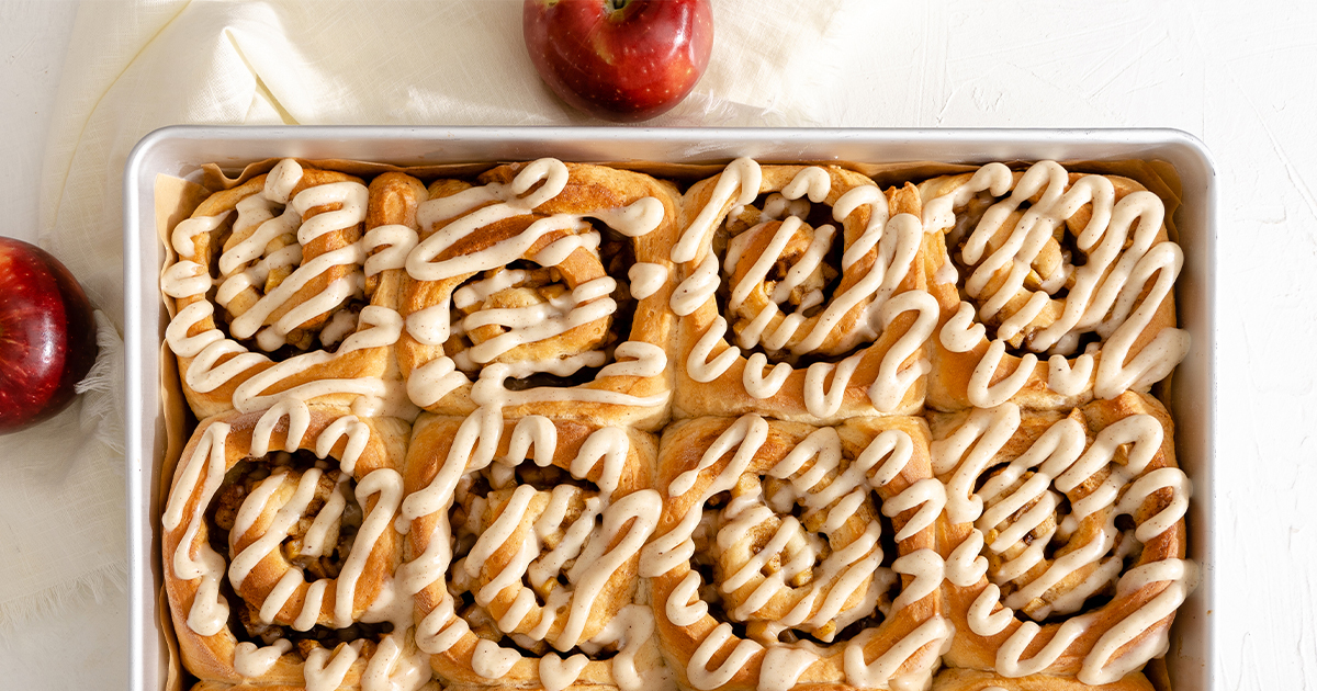 Cosmic Crisp Apple Cinnamon Rolls - Superfresh Growers