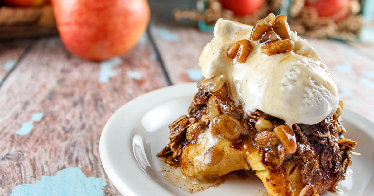 Crustless Autumn Glory Apple Pie - Superfresh Growers