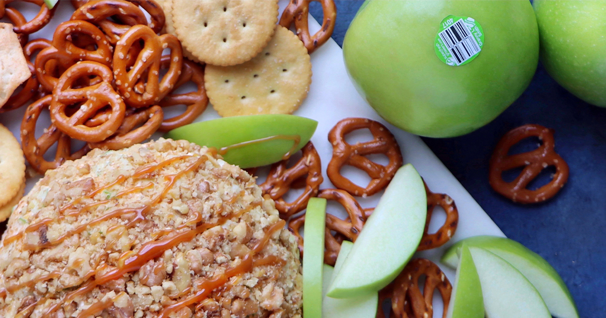 Caramel Apple Cheese Ball Appetizer Superfresh Growers