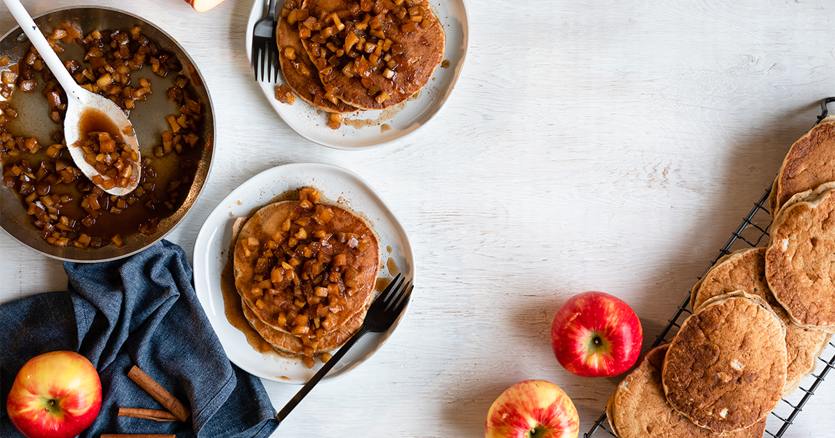 Honeycrisp Whole Wheat Pancakes - Superfresh Growers