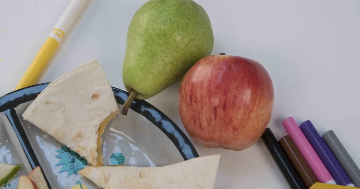 Organic Honeycrisp Apple & Organic Pear Ham Quesadillas - Superfresh Growers