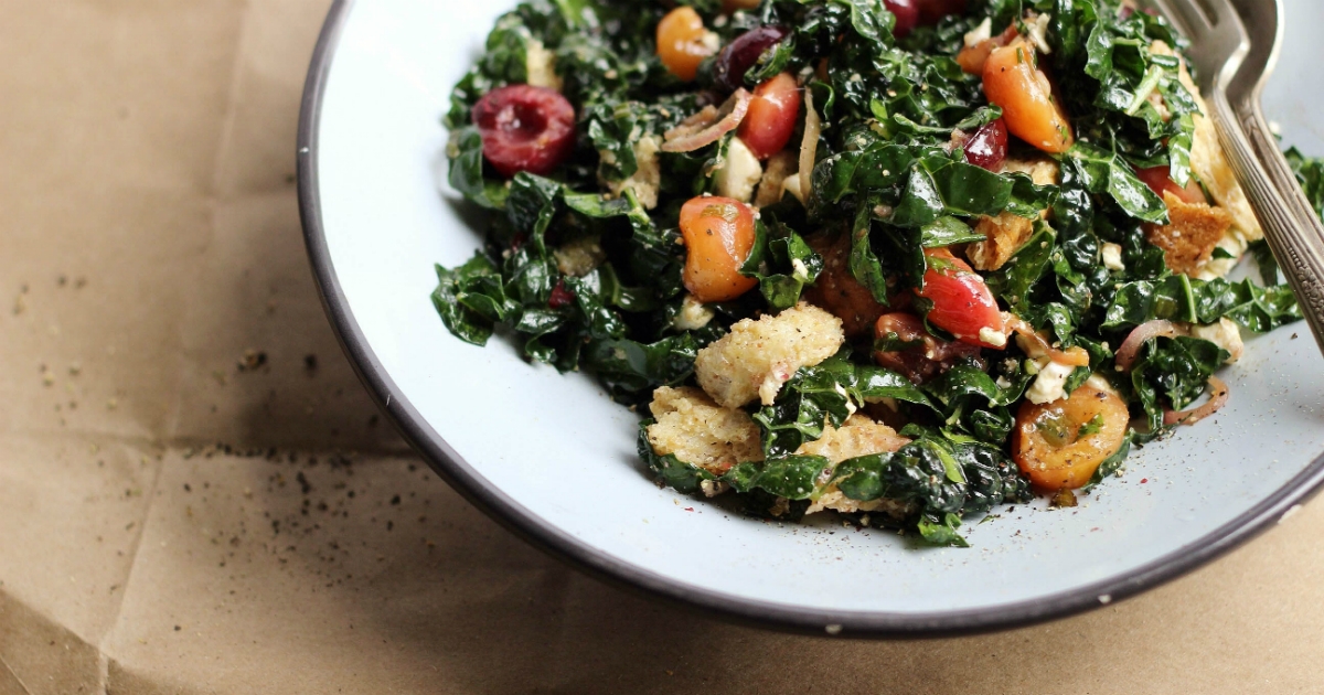 Roasted Cherry Panzanella Salad - Superfresh Growers