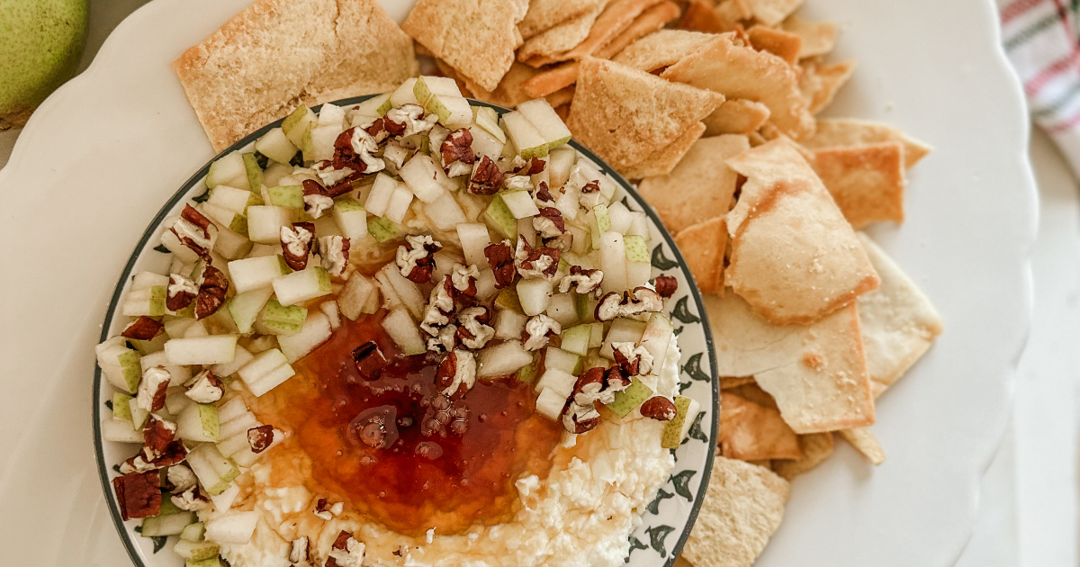 Feta and Honey Pear Dip - Superfresh Growers