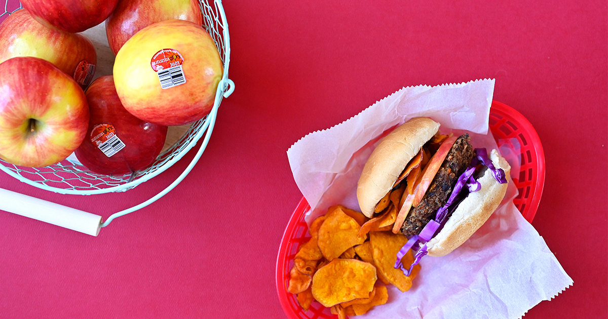 Autumn Glory Apple Veggie Burger - Superfresh Growers