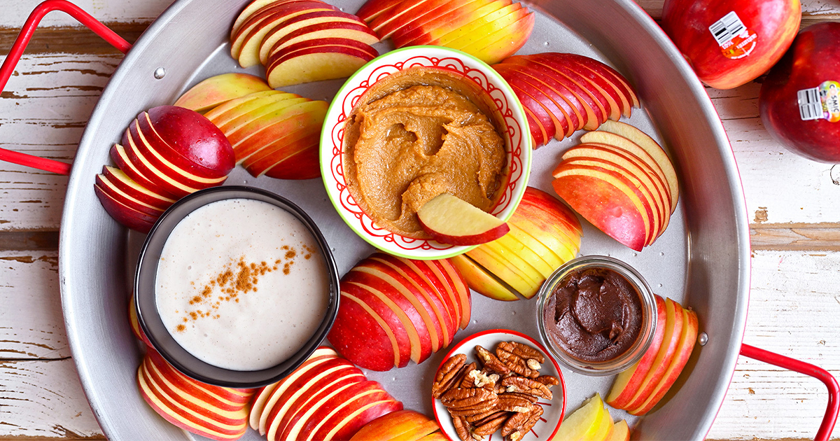 Autumn Glory & Cosmic Crisp Snack Platter - Superfresh Growers