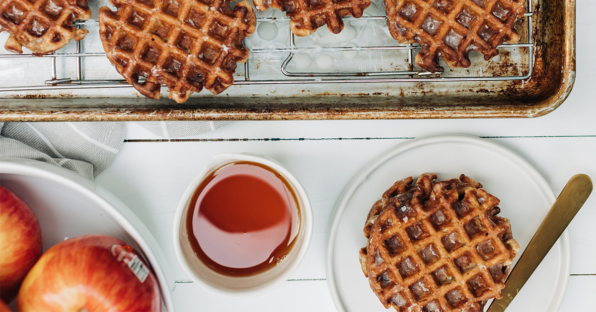 Autumn Glory Apple Fritter Waffles - Superfresh Growers