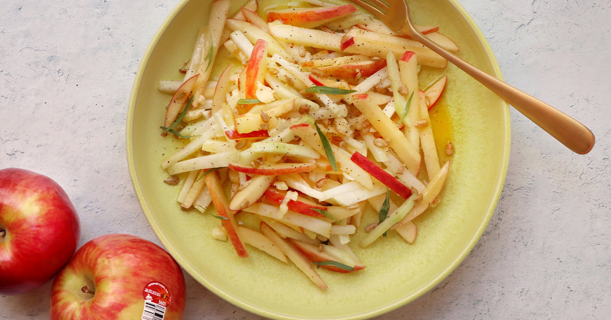 Autumn Glory & Kohlrabi Salad - Superfresh Growers