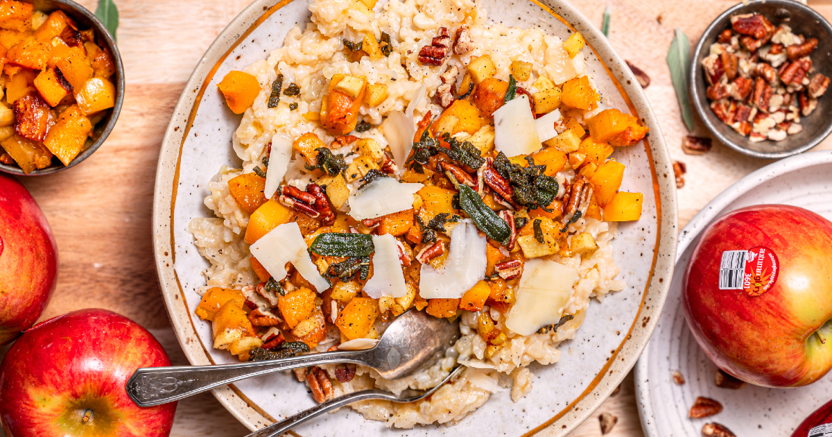 Autumn Glory Apple & Butternut Squash Risotto - Superfresh Growers