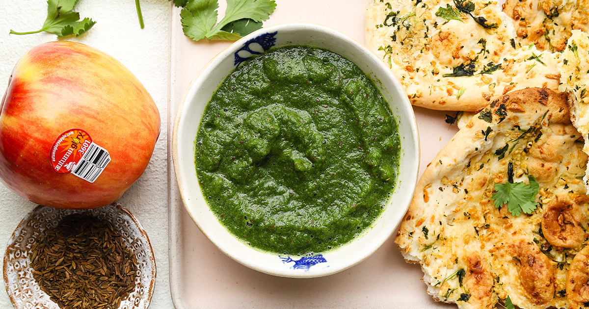 Autumn Glory & Cilantro Apple Chutney - Superfresh Growers