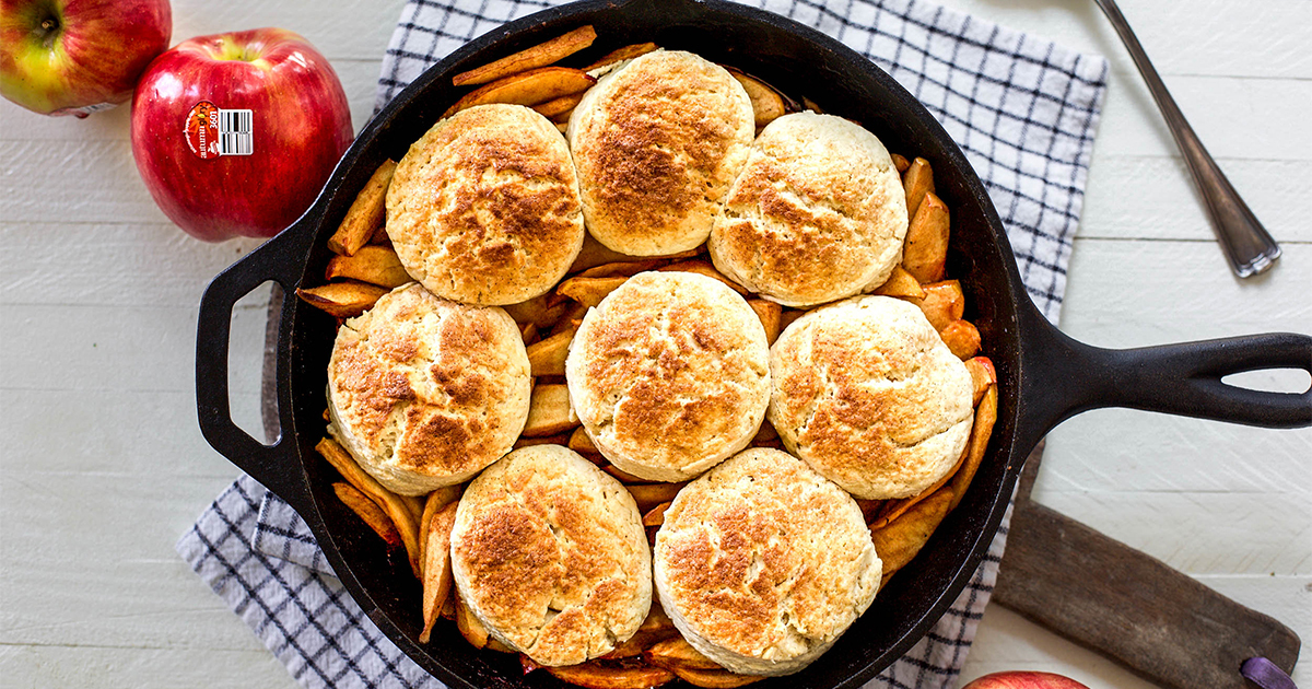 Grilled Apple Cobbler - Superfresh Growers