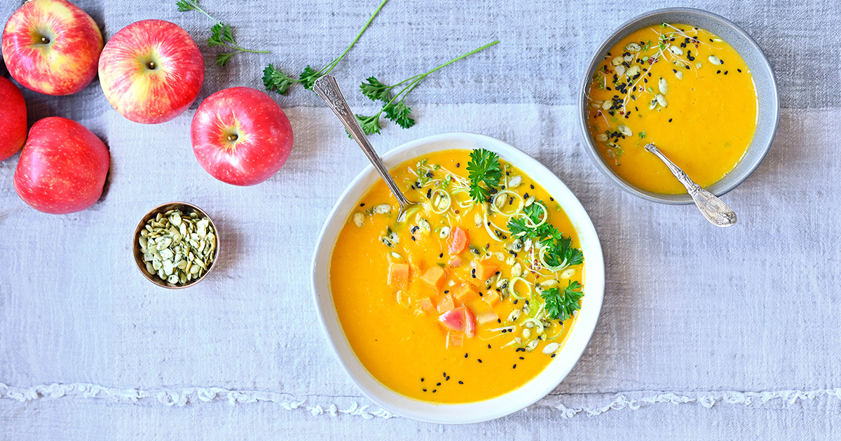 Honeycrisp Sweet Potato Soup - Superfresh Growers
