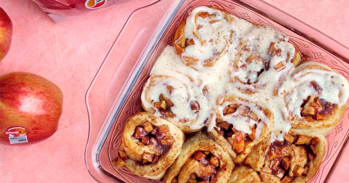 Fresh Apple Cinnamon Rolls - Superfresh Growers
