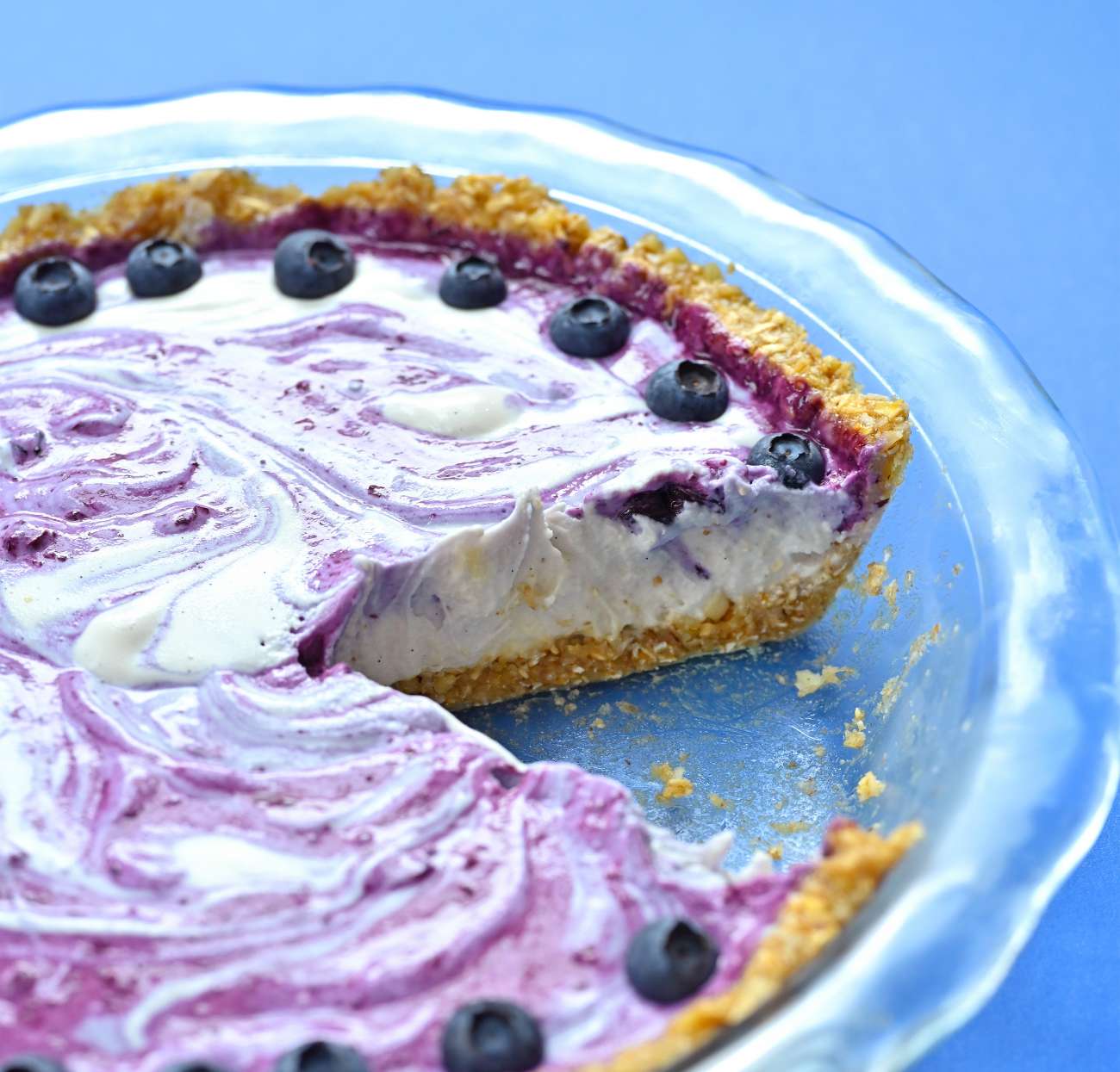 Blueberry Ice Cream Pie - Superfresh Growers