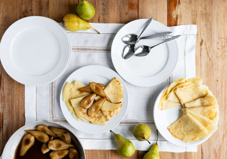 Pears Foster Crepes - Superfresh Growers